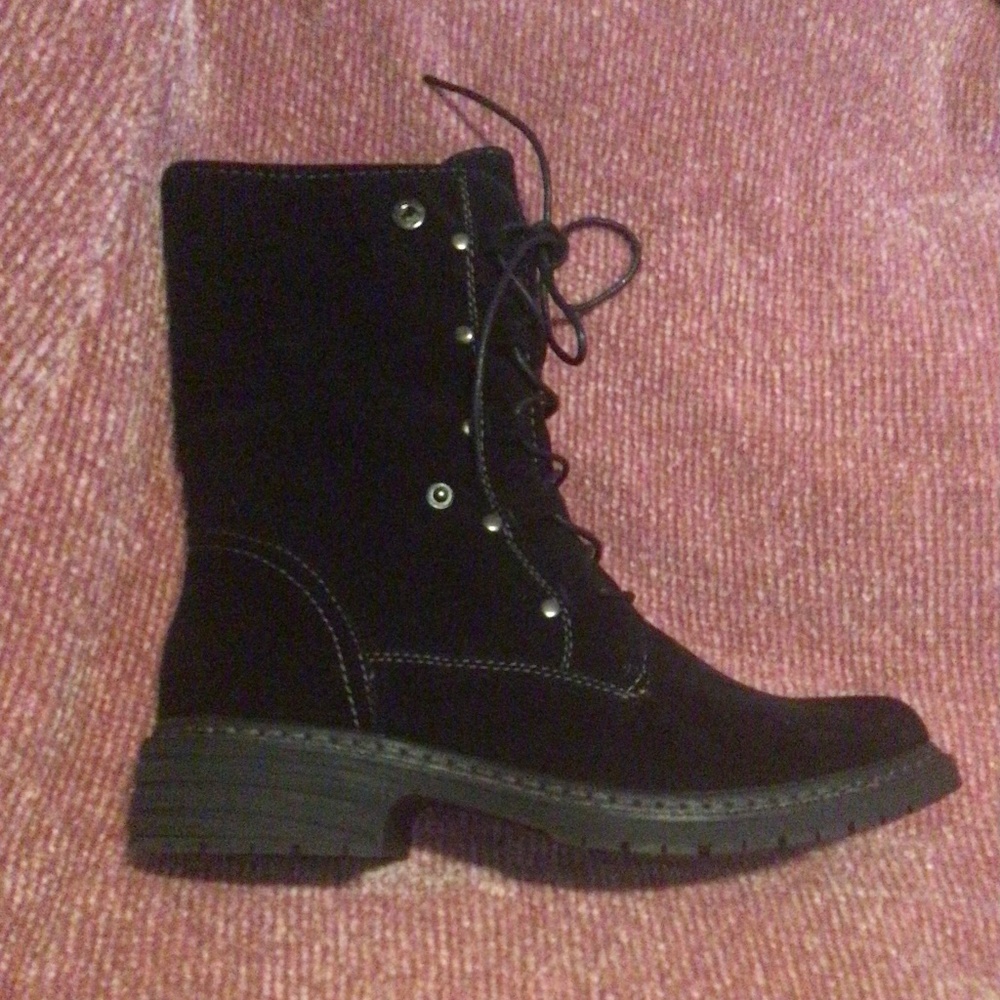 Wanted Black Boots Size 8 New
